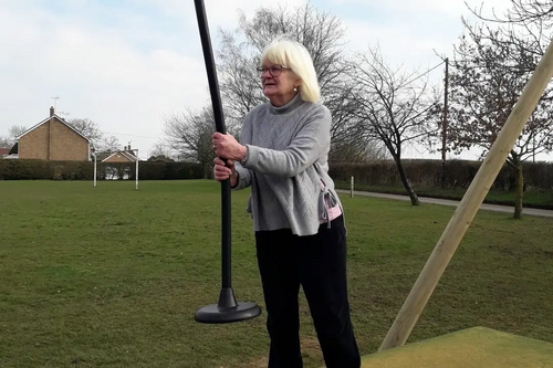 Penny Otton on Zipwire