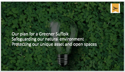 Manifesto Greener Suffolk